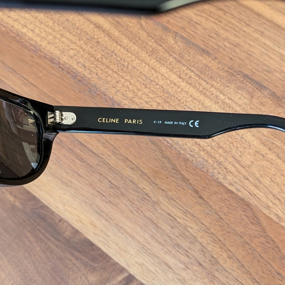 🌞 TODAY SALE🌞 Celine Woman Black Sunglasses with Case Brand New - Picture 3 of 5